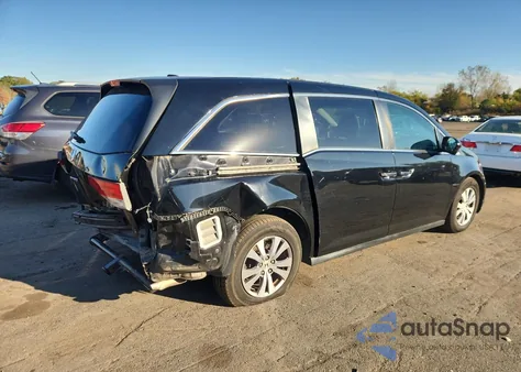 2016 Honda Odyssey Se from USA, damaged, VIN 5FNRL5H3XGB006541